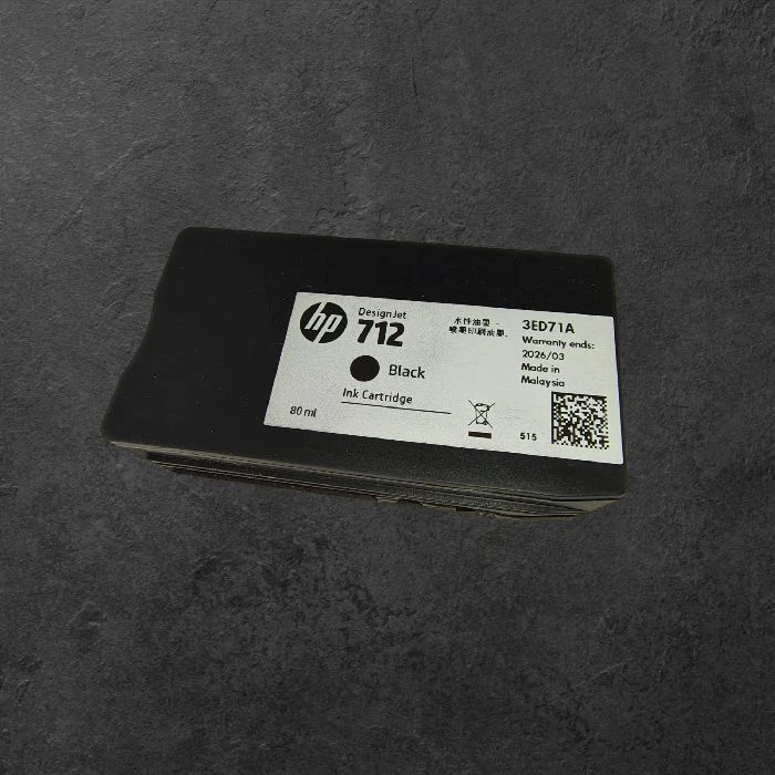 Polnjenje kartuš HP 712 Black 3ED70A ,  3ED70A, 152395, HP712, nr.712,polnjenje kartuš HP 712, HP 3ED70A Ljubljana, polnjenje kartuš HP DesignJet, črnila brez siloksanov, polnjenje kartuš ugodno, polnjenje kartuš lokalno Ljubljana, prihranek pri kartušah, kompatibilne in originalne kartuše